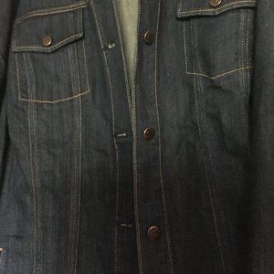 Ladies 4X Blue Denim Jacket New without Tag